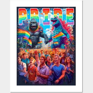 Mega pride Posters and Art